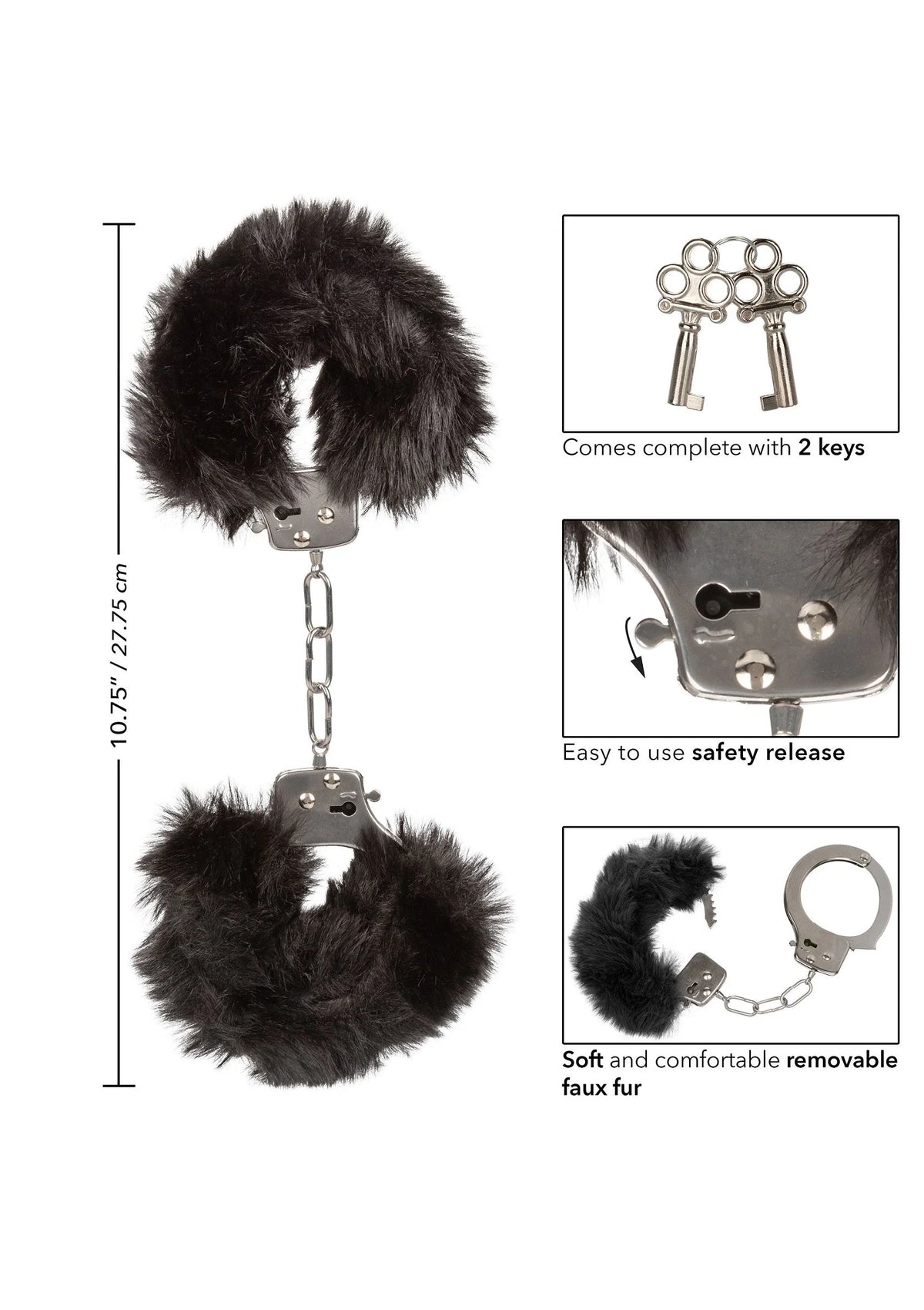 Bestel: Ultra Fluffy Furry Cuffs - bij Happytoys.nl, happytoys.be, Happytoys.ae: erotische sex webshop | liever Happy dan Easy βββββ