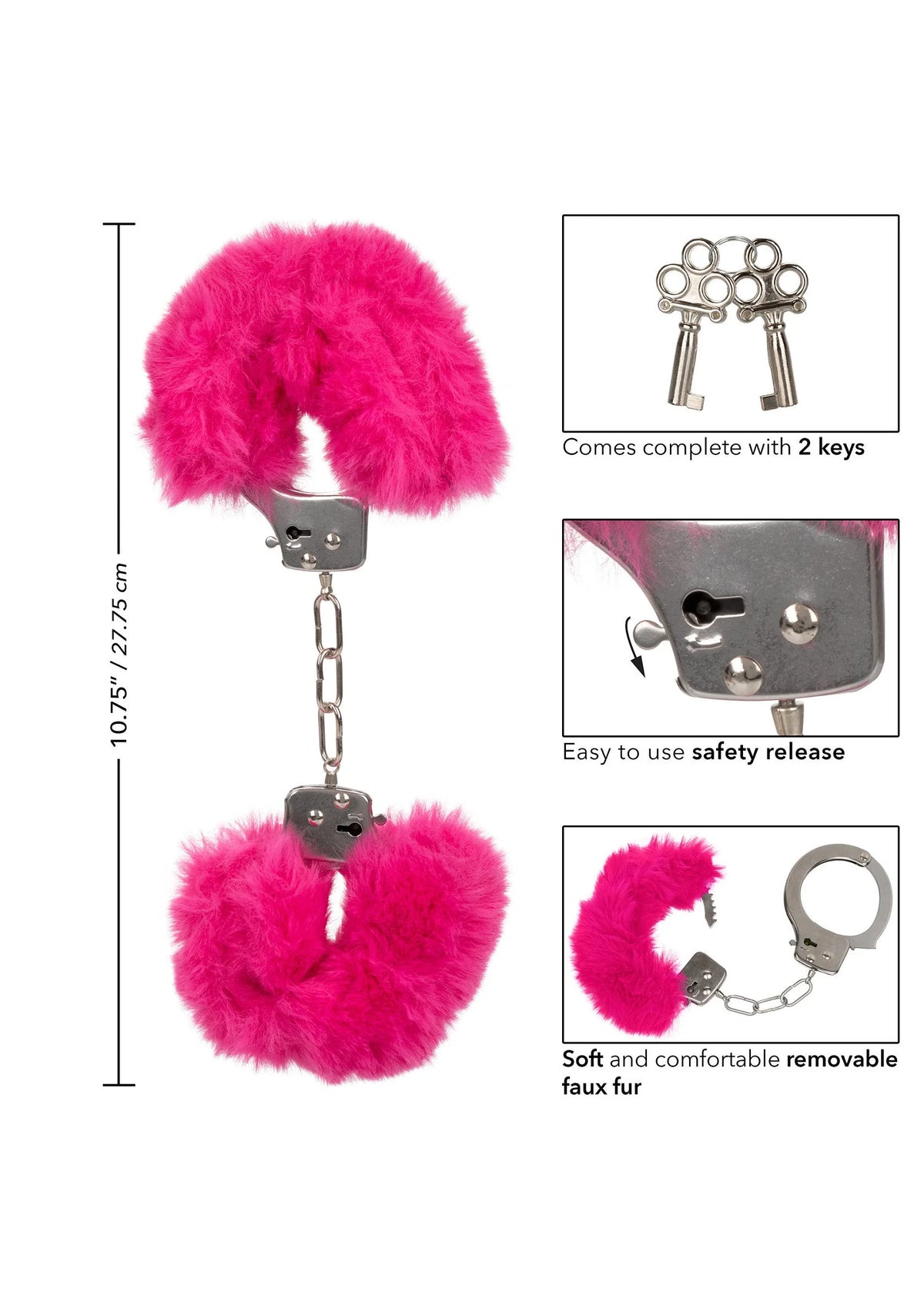 Bestel: Ultra Fluffy Furry Cuffs - bij Happytoys.nl, happytoys.be, Happytoys.ae: erotische sex webshop | liever Happy dan Easy βββββ