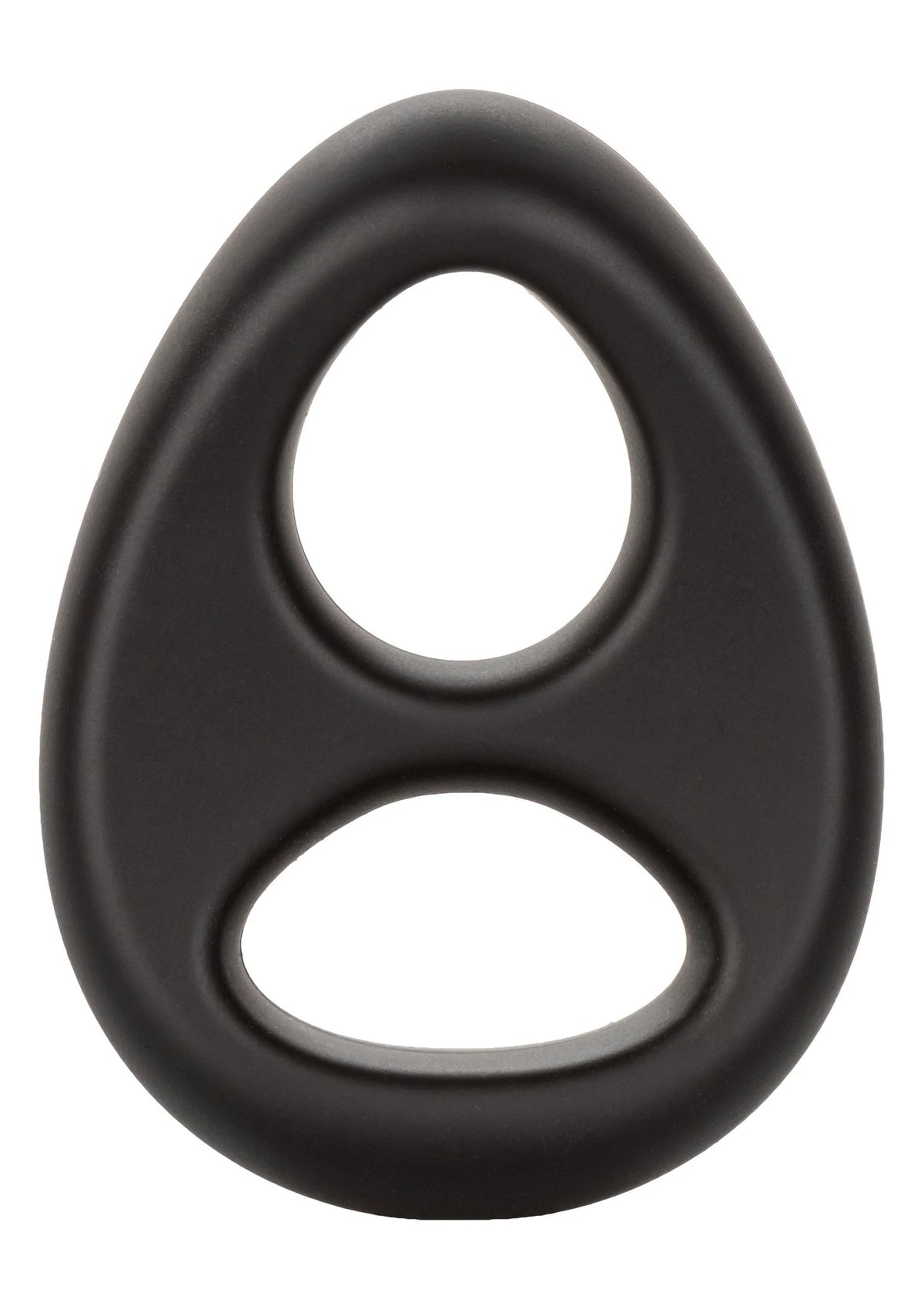 Bestel: Ultra - Soft Dual Ring Cock & Scrotum ring by CalExotics - bij Happytoys.nl, happytoys.be, Happytoys.ae: erotische sex webshop | liever Happy dan Easy βββββ - Default Title - 13656 - BLACK
