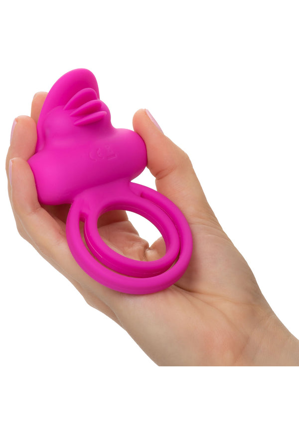 Bestel: Dual Clit Flicker Enhancer cockring by CalExotics Couples Enhancer - bij Happytoys.nl, happytoys.be, Happytoys.ae: erotische sex webshop | liever Happy dan Easy ⭐⭐⭐⭐⭐