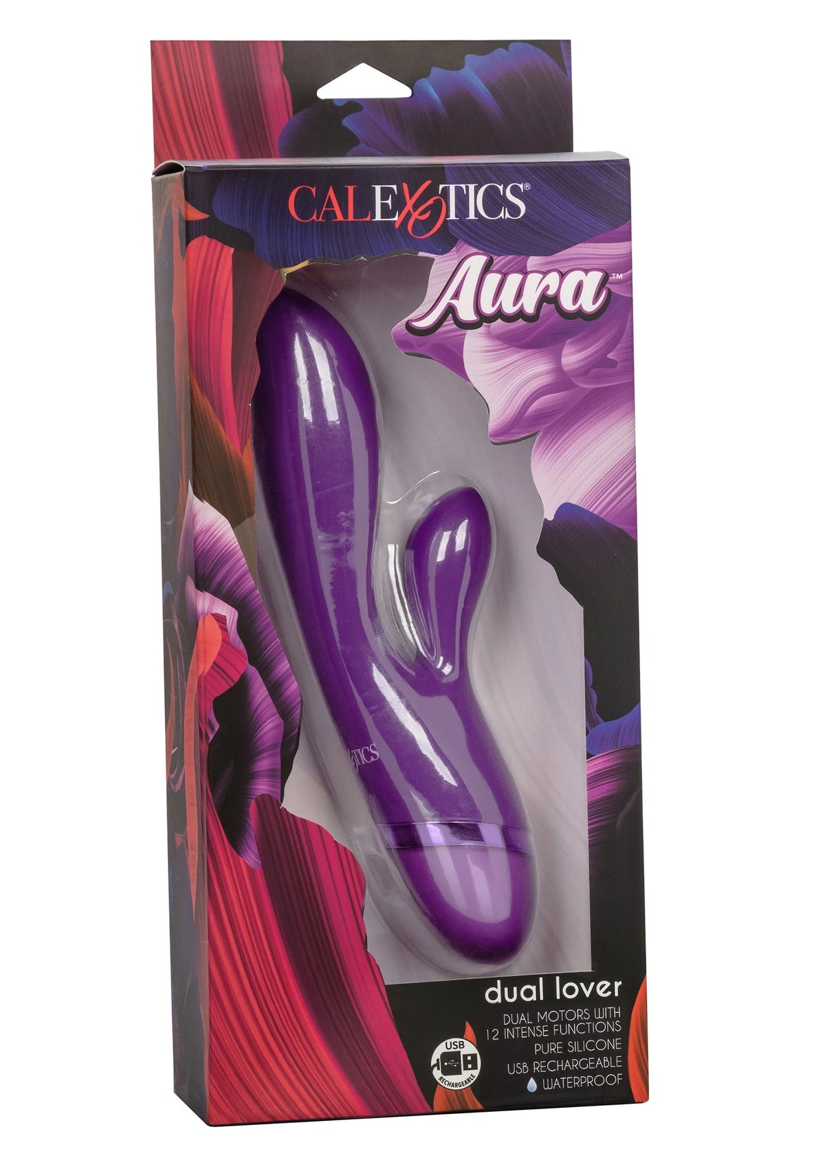 Bestel: Aura Dual Lover by CalExotics - bij Happytoys.nl, happytoys.be, Happytoys.ae: erotische sex webshop | liever Happy dan Easy ⭐⭐⭐⭐⭐