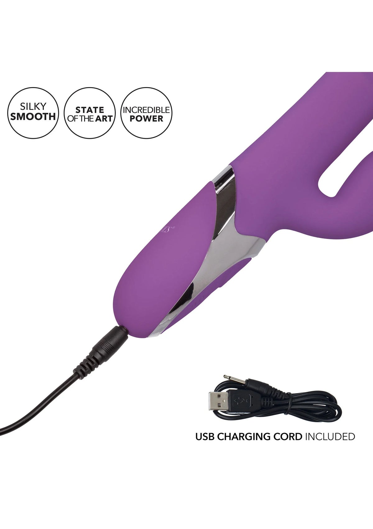 Bestel: Enchanted Kisser Rotating Vibrator by CalExotics - bij Happytoys.nl, happytoys.be, Happytoys.ae: erotische sex webshop | liever Happy dan Easy ⭐⭐⭐⭐⭐