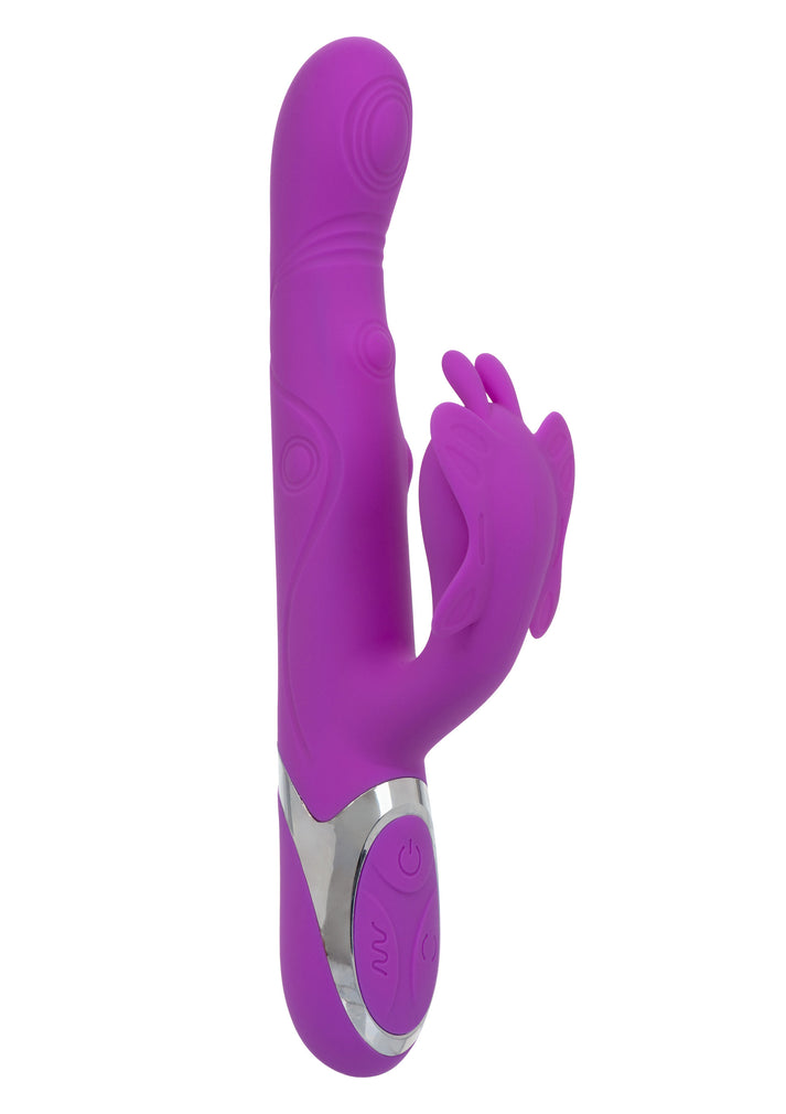 Bestel: Throbbing Butterfly vibrator by CalExotics Enchanted - bij Happytoys.nl, happytoys.be, Happytoys.ae: erotische sex webshop | liever Happy dan Easy ⭐⭐⭐⭐⭐ - Default Title - 14098 - PURPLE