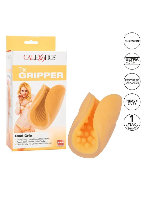 Bestel: Dual Grip by CalExotics The Gripper - bij Happytoys.nl, happytoys.be, Happytoys.ae: erotische sex webshop | liever Happy dan Easy ⭐⭐⭐⭐⭐