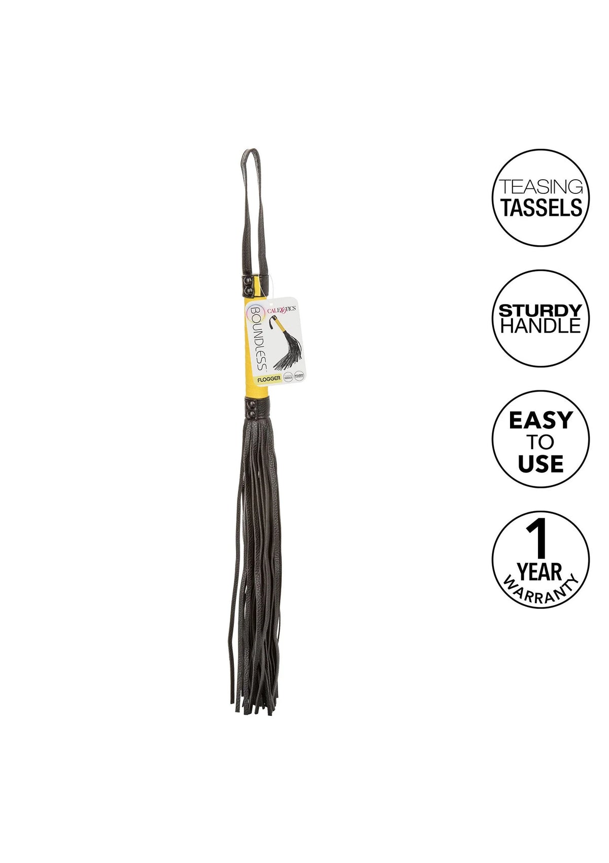 Bestel: Boundless Flogger by CalExotics - bij Happytoys.nl, happytoys.be, Happytoys.ae: erotische sex webshop | liever Happy dan Easy ⭐⭐⭐⭐⭐