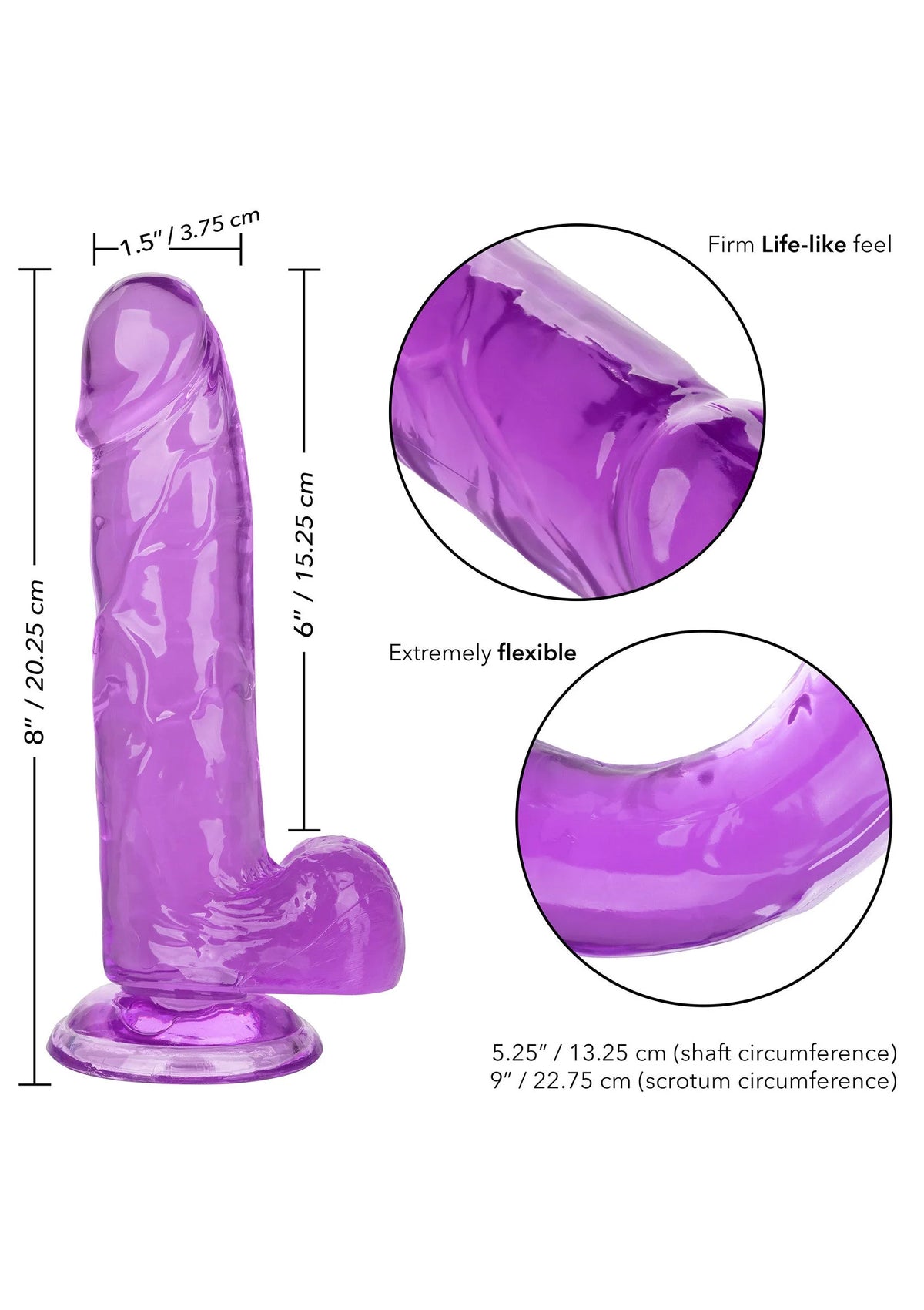 Bestel: Queen Size Dong 6 inch - bij Happytoys.nl, happytoys.be, Happytoys.ae: erotische sex webshop | liever Happy dan Easy βββββ