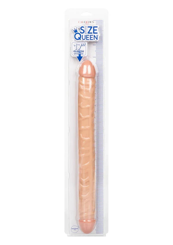Bestel: Size Queen Double Dong 17 inch by CalExotics - bij Happytoys.nl, happytoys.be, Happytoys.ae: erotische sex webshop | liever Happy dan Easy ⭐⭐⭐⭐⭐