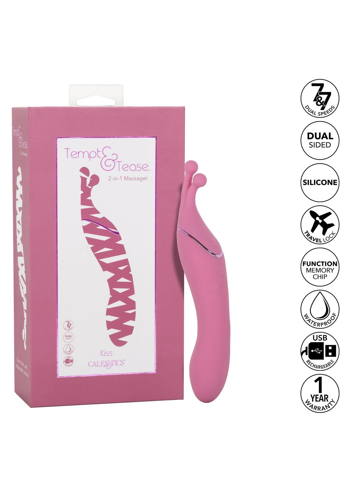 Tempt And Tease Kiss by CalExotics Tempt Tease