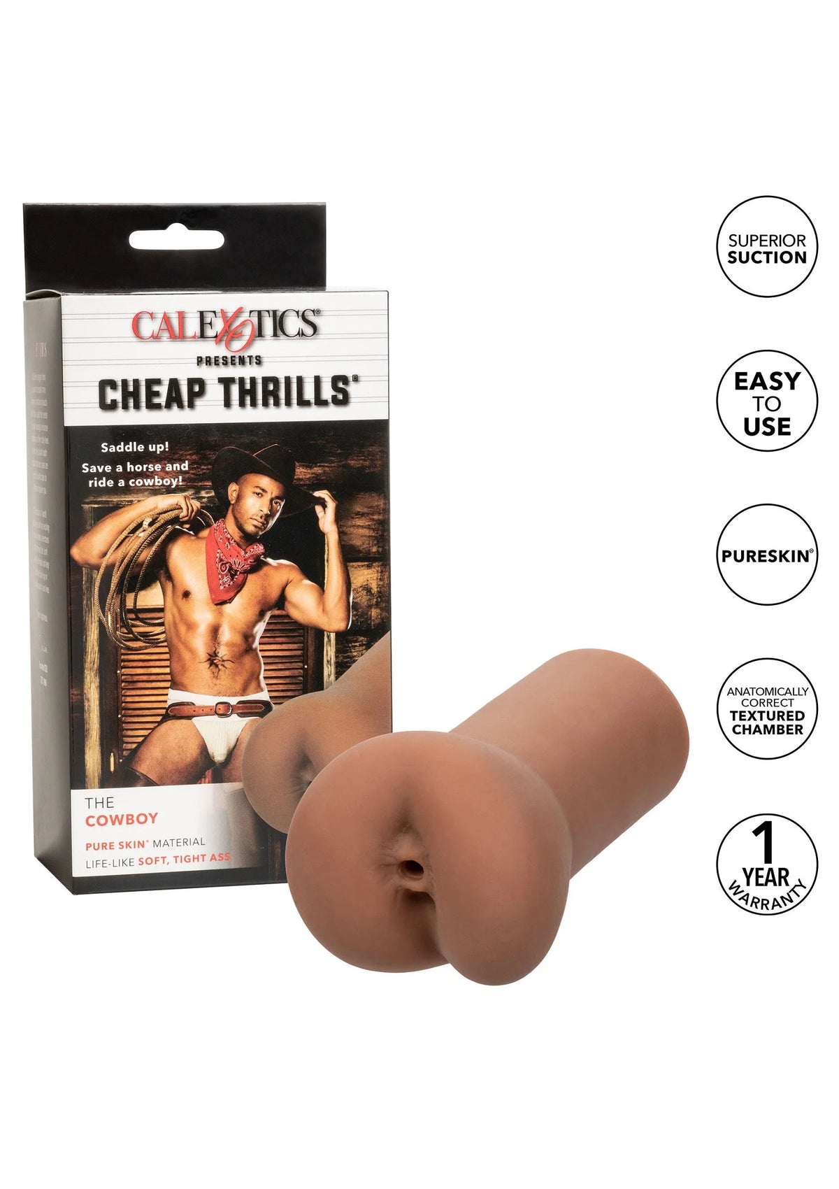 Bestel: Cheap Thrills The Cowboy by CalExotics - bij Happytoys.nl, happytoys.be, Happytoys.ae: erotische sex webshop | liever Happy dan Easy βββββ
