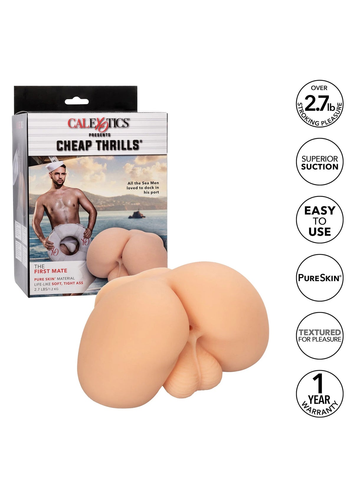 Bestel: Cheap Thrills The First Mate by CalExotics - bij Happytoys.nl, happytoys.be, Happytoys.ae: erotische sex webshop | liever Happy dan Easy ⭐⭐⭐⭐⭐