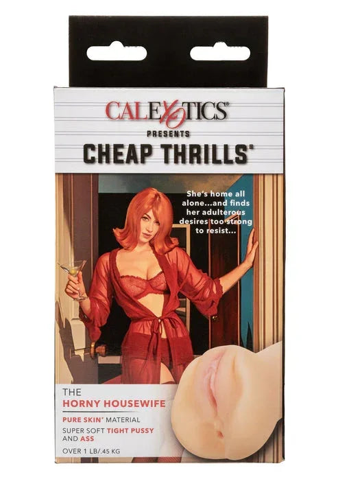 Bestel: Horny Housewife Pussy Stroker by CalExotics - bij Happytoys.nl, happytoys.be, Happytoys.ae: erotische sex webshop | liever Happy dan Easy ⭐⭐⭐⭐⭐