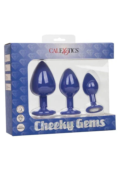 Bestel: Cheeky Gems 3 pcs by CalExotics - bij Happytoys.nl, happytoys.be, Happytoys.ae: erotische sex webshop | liever Happy dan Easy ⭐⭐⭐⭐⭐
