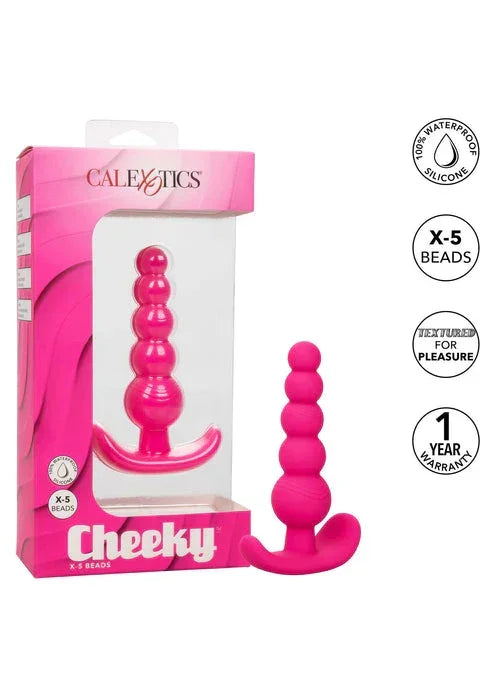Bestel: Cheeky X - 5 Beads by CalExotics - bij Happytoys.nl, happytoys.be, Happytoys.ae: erotische sex webshop | liever Happy dan Easy ⭐⭐⭐⭐⭐