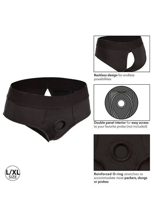 Backless Brief by CalExotics - Happytoys Sexshop: online sex shop for Feeling Happy & Easy 😊 - Discreet geleverd