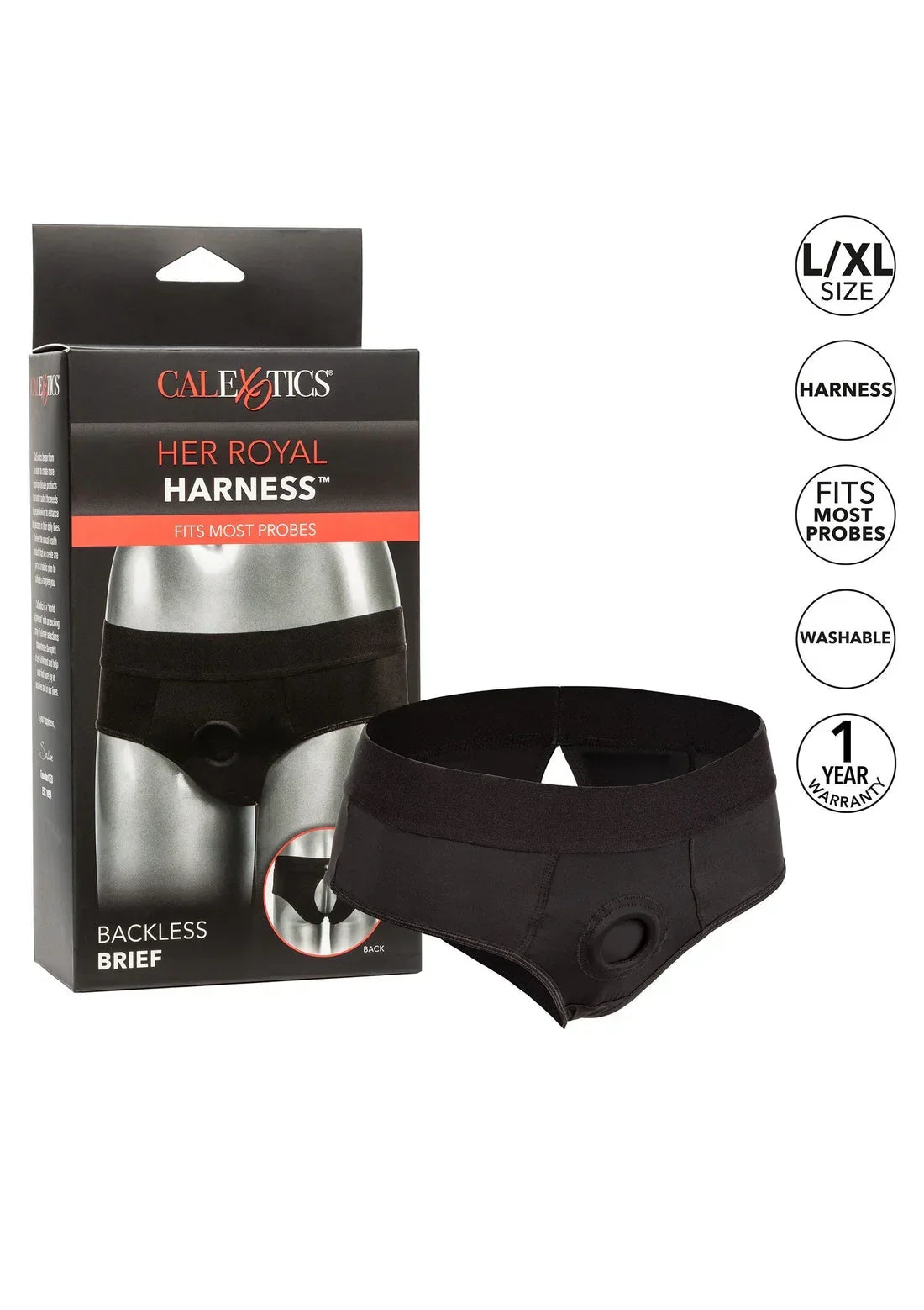 Bestel: Backless Brief by CalExotics - bij Happytoys.nl, happytoys.be, Happytoys.ae: erotische sex webshop | liever Happy dan Easy ⭐⭐⭐⭐⭐