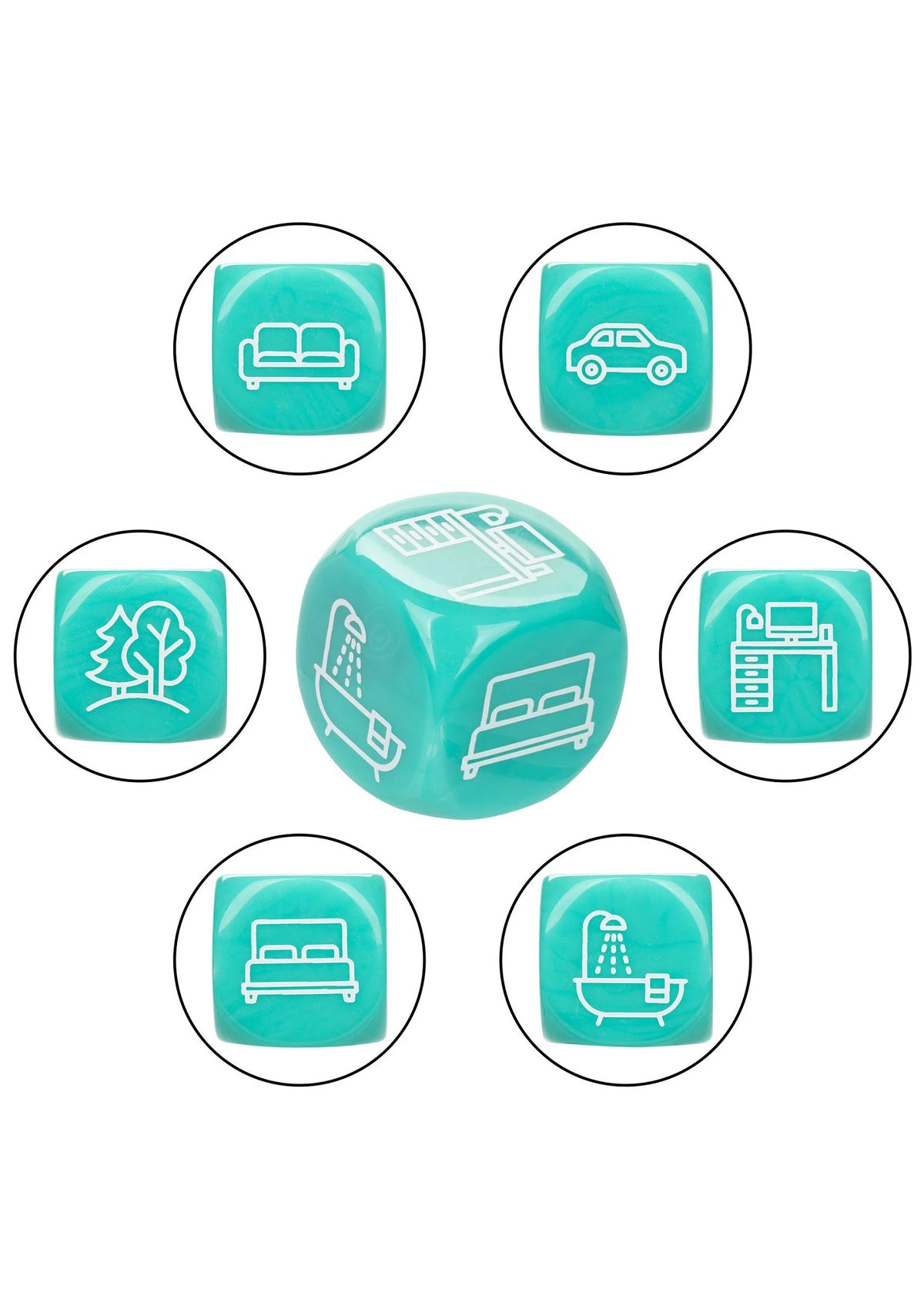 Bestel: Naughty Bits Roll With It Icon - Based Sex Dice Game by CalExotics - bij Happytoys.nl, happytoys.be, Happytoys.ae: erotische sex webshop | liever Happy dan Easy ⭐⭐⭐⭐⭐