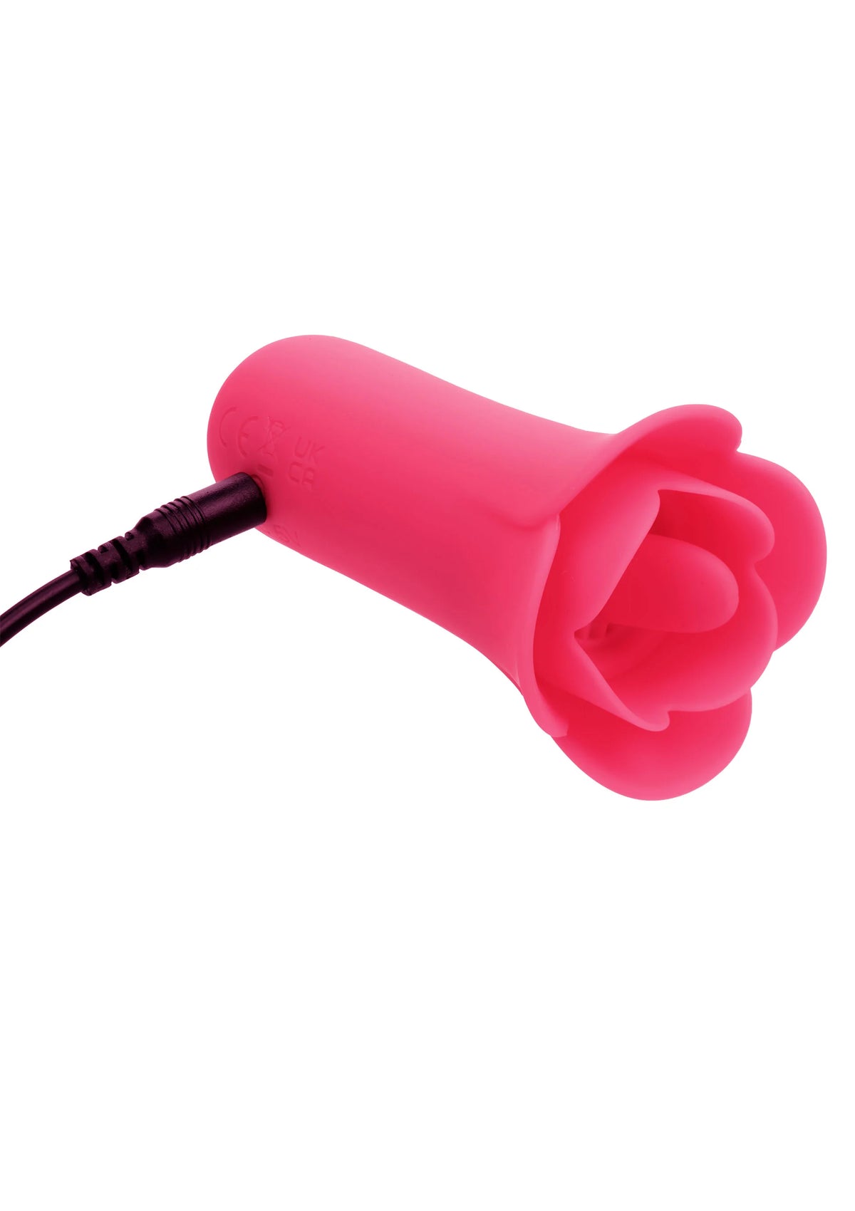 Bestel: Lily Licker Mini Flower Flicker Stimulator by CalExotics Naughty Bits - bij Happytoys.nl, happytoys.be, Happytoys.ae: erotische sex webshop | liever Happy dan Easy ⭐⭐⭐⭐⭐