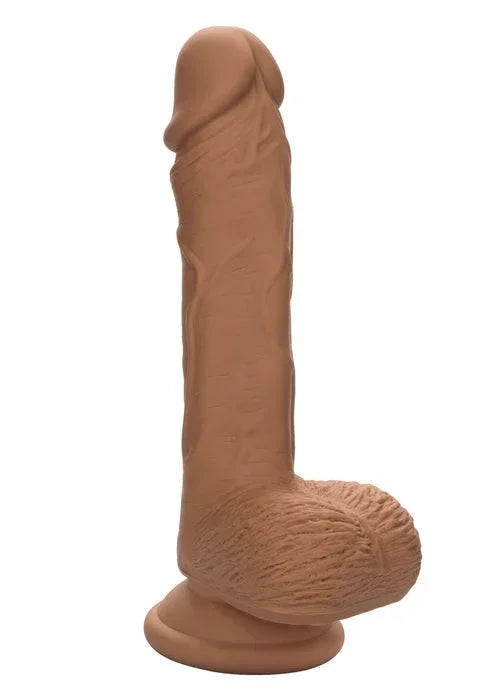Bestel: Dual Density Silicone Stud 5 inch by CalExotics - bij Happytoys.nl, happytoys.be, Happytoys.ae: erotische sex webshop | liever Happy dan Easy ⭐⭐⭐⭐⭐ - Bruin - 14746 - BROWN