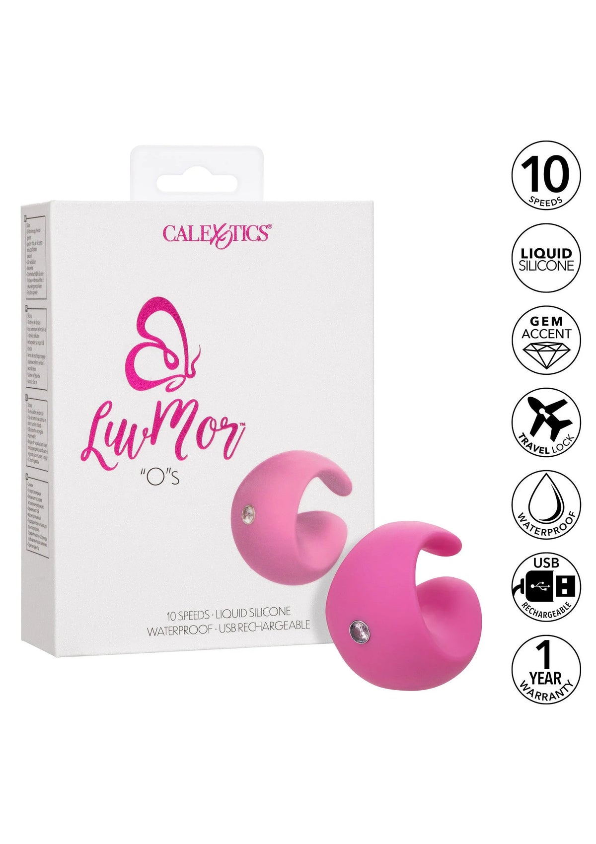 Bestel: LuvMor 'O's vinger vibrator by CalExotics - bij Happytoys.nl, happytoys.be, Happytoys.ae: erotische sex webshop | liever Happy dan Easy ⭐⭐⭐⭐⭐