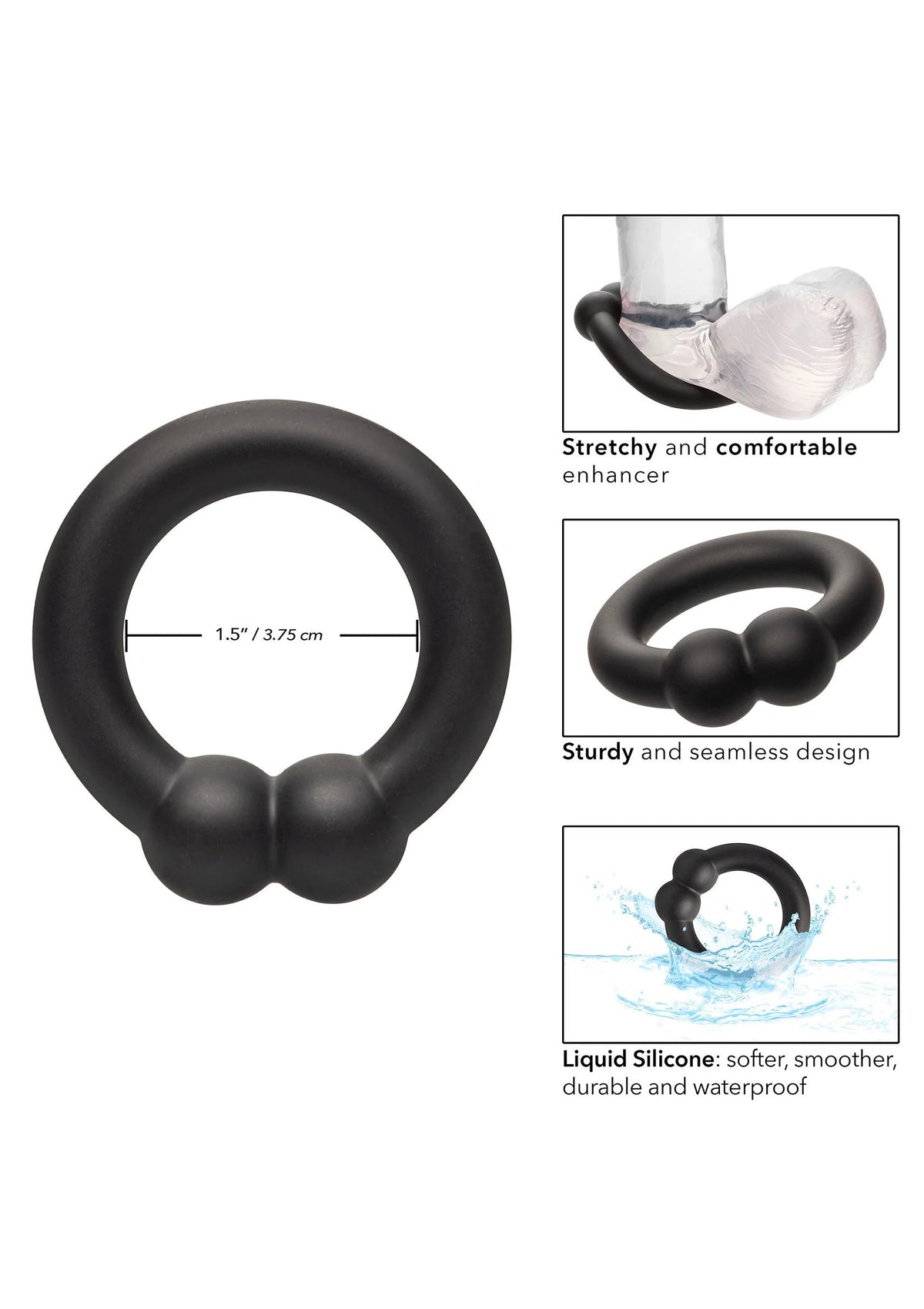 Bestel: Alpha Muscle Ring by CalExotics Alpha - bij Happytoys.nl, happytoys.be, Happytoys.ae: erotische sex webshop | liever Happy dan Easy ⭐⭐⭐⭐⭐