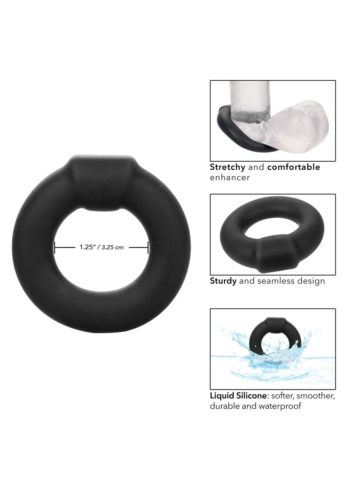 Bestel: Alpha Optimum Ring by CalExotics Alpha - bij Happytoys.nl, happytoys.be, Happytoys.ae: erotische sex webshop | liever Happy dan Easy ⭐⭐⭐⭐⭐