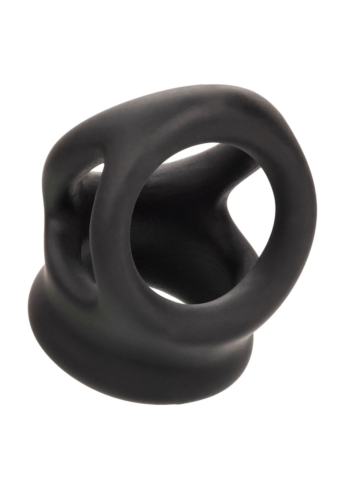 Bestel: Alpha Dual Cage Ring by CalExotics - bij Happytoys.nl, happytoys.be, Happytoys.ae: erotische sex webshop | liever Happy dan Easy βββββ - Default Title - 14859 - BLACK
