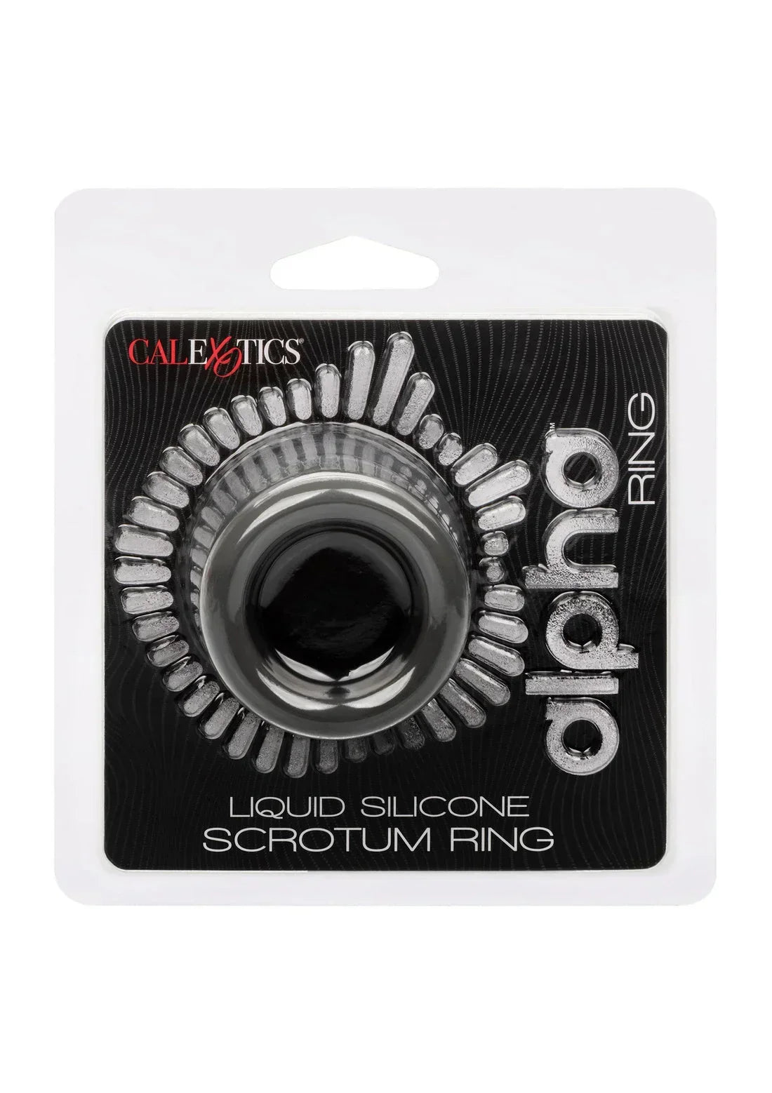 Bestel: Alpha Scrotum Stretching Ring by CalExotics - bij Happytoys.nl, happytoys.be, Happytoys.ae: erotische sex webshop | liever Happy dan Easy ⭐⭐⭐⭐⭐