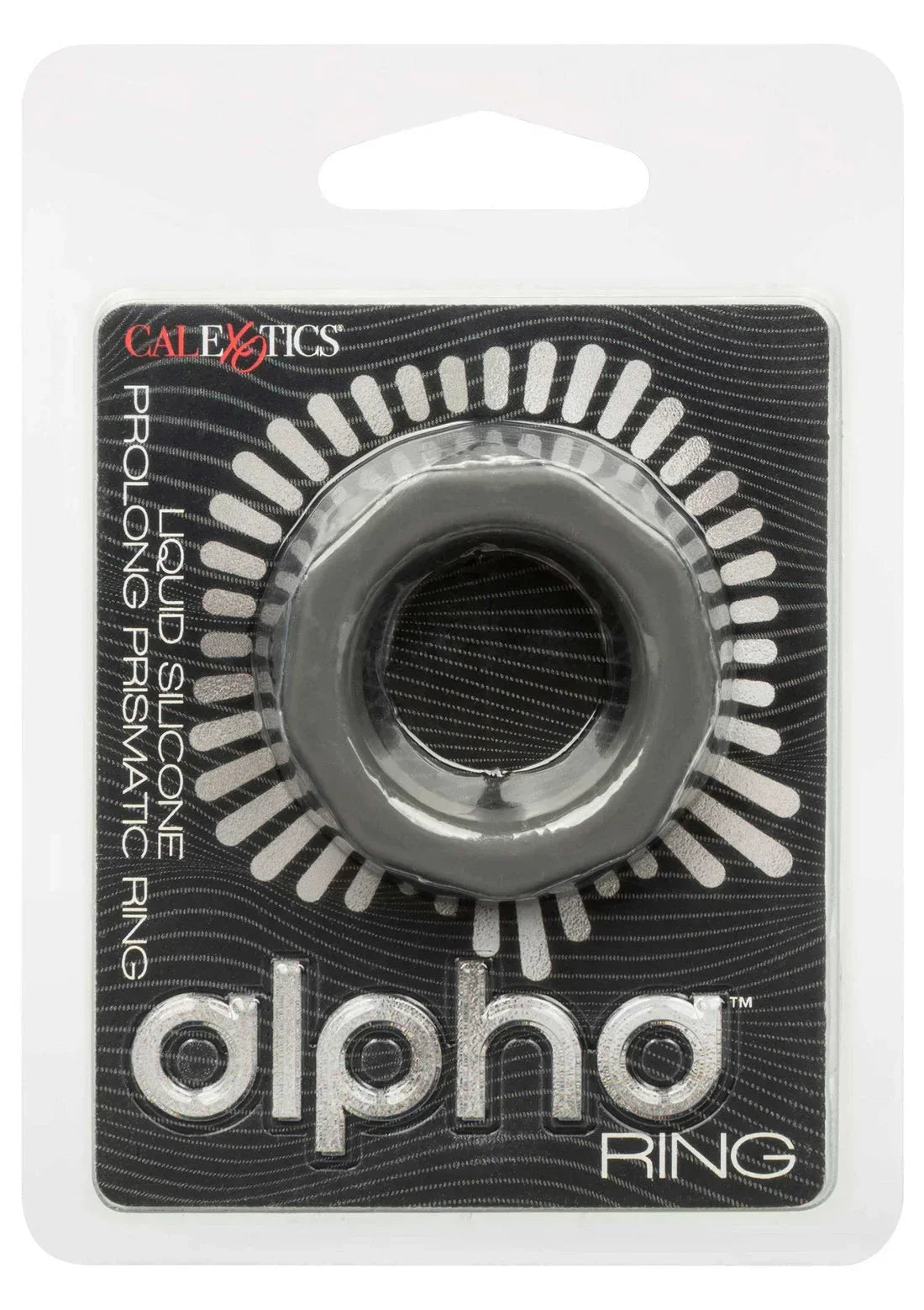 Bestel: Alpha Prolong Prismatic Ring by CalExotics - bij Happytoys.nl, happytoys.be, Happytoys.ae: erotische sex webshop | liever Happy dan Easy βββββ