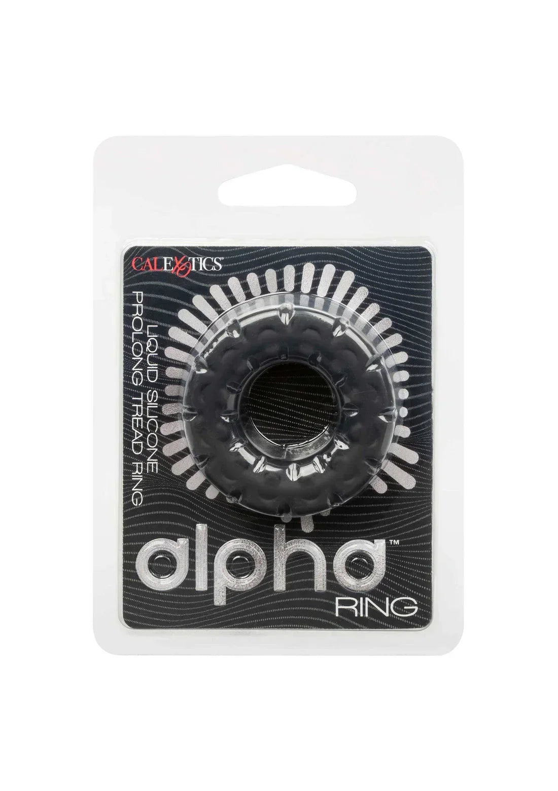 Bestel: Alpha Prolong Tread Ring by CalExotics - bij Happytoys.nl, happytoys.be, Happytoys.ae: erotische sex webshop | liever Happy dan Easy ⭐⭐⭐⭐⭐