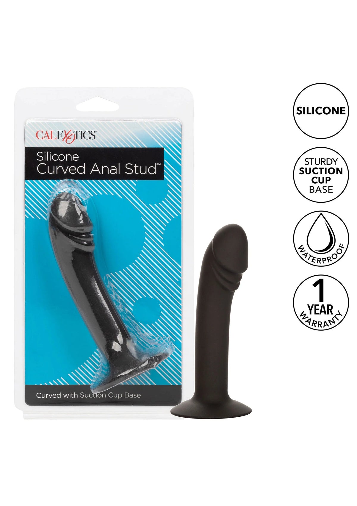 Bestel: Curved Anal Stud - bij Happytoys.nl, happytoys.be, Happytoys.ae: erotische sex webshop | liever Happy dan Easy βββββ