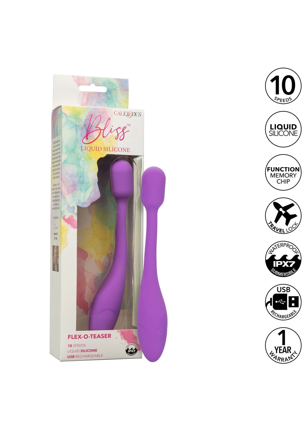 Bestel: Bliss Flex - O - Teaser vibrator by CalExotics Bliss - bij Happytoys.nl, happytoys.be, Happytoys.ae: erotische sex webshop | liever Happy dan Easy βββββ