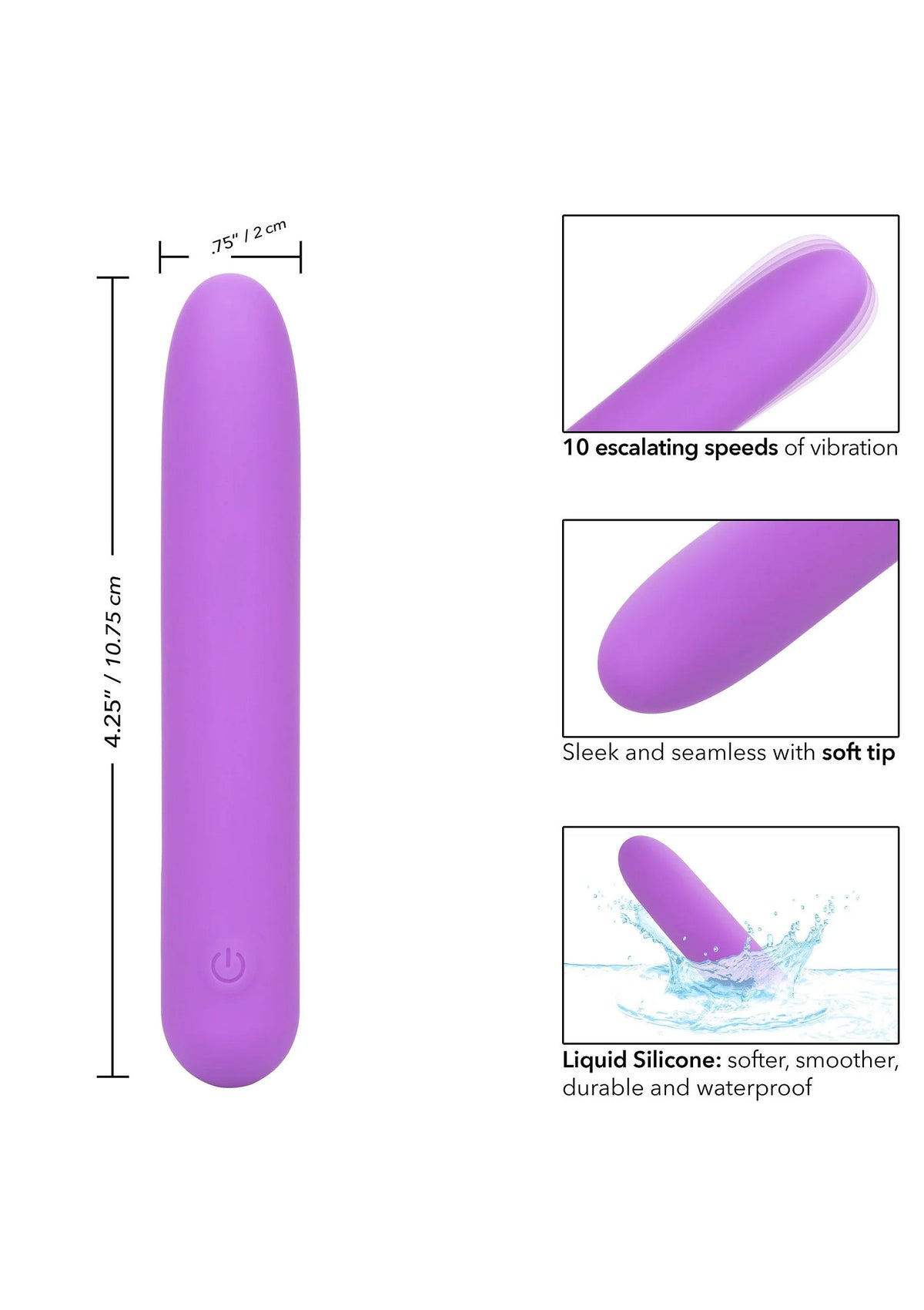 Bestel: Bliss Mini Vibrator - bij Happytoys.nl, happytoys.be, Happytoys.ae: erotische sex webshop | liever Happy dan Easy βββββ