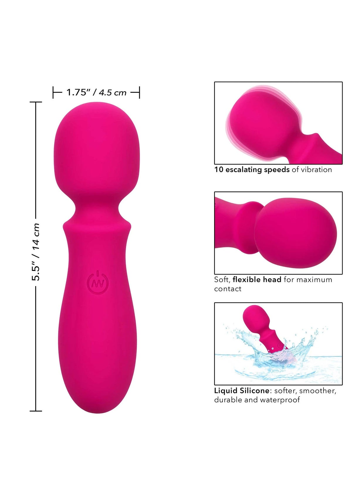 Bestel: Bliss Mini Wand - bij Happytoys.nl, happytoys.be, Happytoys.ae: erotische sex webshop | liever Happy dan Easy βββββ