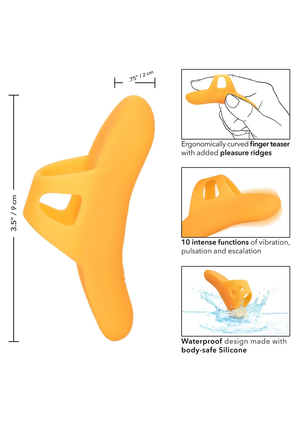 Bestel: The Pleasure Vibe by CalExotics Neon Vibes - bij Happytoys.nl, happytoys.be, Happytoys.ae: erotische sex webshop | liever Happy dan Easy ⭐⭐⭐⭐⭐