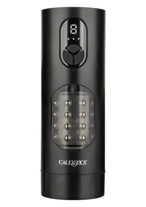 Bestel: Beaded Power Stroker by CalExotics - bij Happytoys.nl, happytoys.be, Happytoys.ae: erotische sex webshop | liever Happy dan Easy ⭐⭐⭐⭐⭐ - Default Title - 14977 - BLACK
