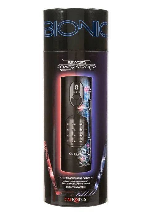 Bestel: Beaded Power Stroker by CalExotics - bij Happytoys.nl, happytoys.be, Happytoys.ae: erotische sex webshop | liever Happy dan Easy ⭐⭐⭐⭐⭐