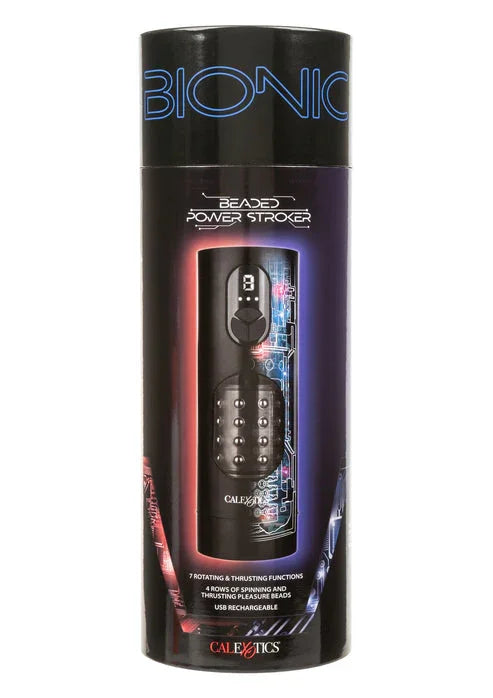 Beaded Power Stroker by CalExotics - Happytoys Sexshop: online sex shop for Feeling Happy & Easy ๐ - Discreet geleverd