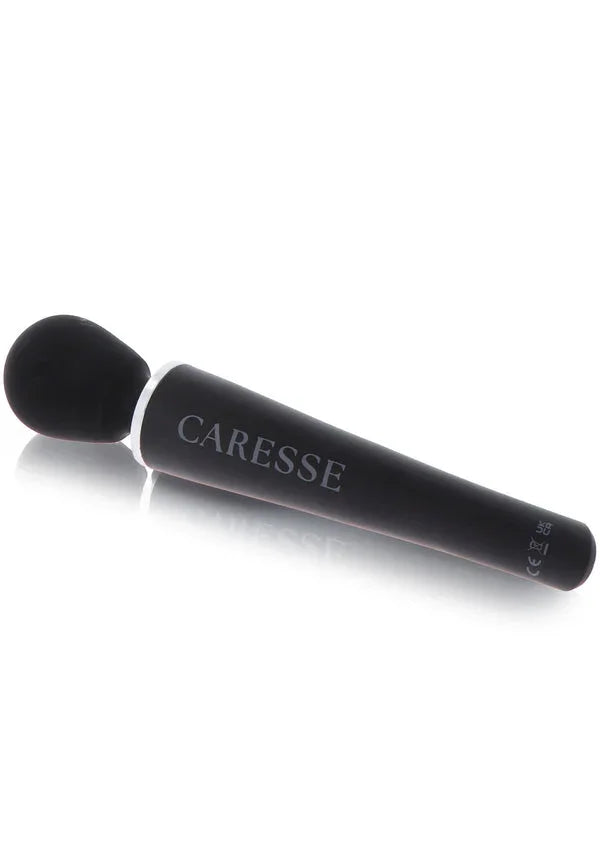 Bestel: Compact Wand Massager Red by Caresse - bij Happytoys.nl, happytoys.be, Happytoys.ae: erotische sex webshop | liever Happy dan Easy ⭐⭐⭐⭐⭐