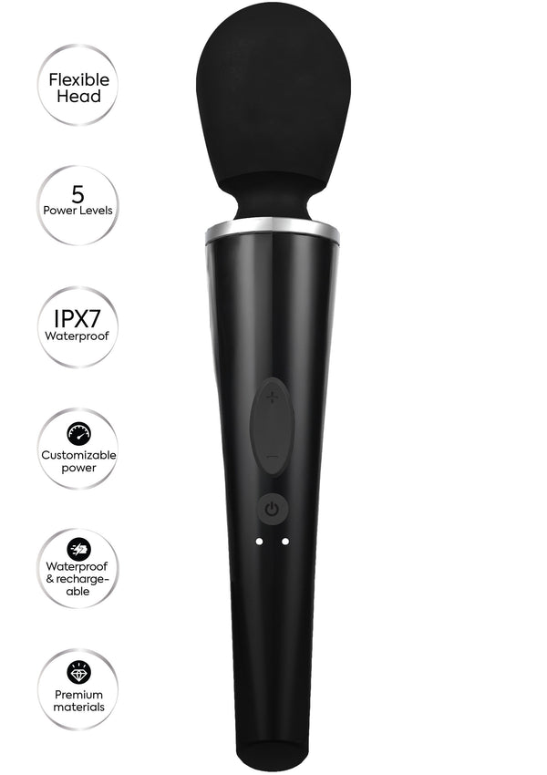 Kompakter Stabmassager Rot von Caresse