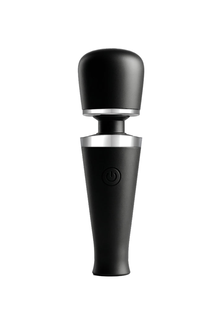 Bestel: Travel Wand Massager by Caresse - bij Happytoys.nl, happytoys.be, Happytoys.ae: erotische sex webshop | liever Happy dan Easy ⭐⭐⭐⭐⭐ - Zwart - 15020 - BLACK