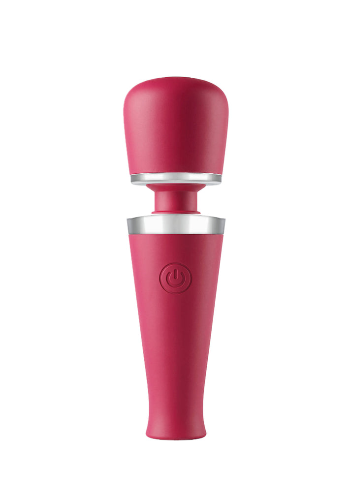 Bestel: Travel Wand Massager by Caresse - bij Happytoys.nl, happytoys.be, Happytoys.ae: erotische sex webshop | liever Happy dan Easy ⭐⭐⭐⭐⭐ - Rood - 15020 - RED