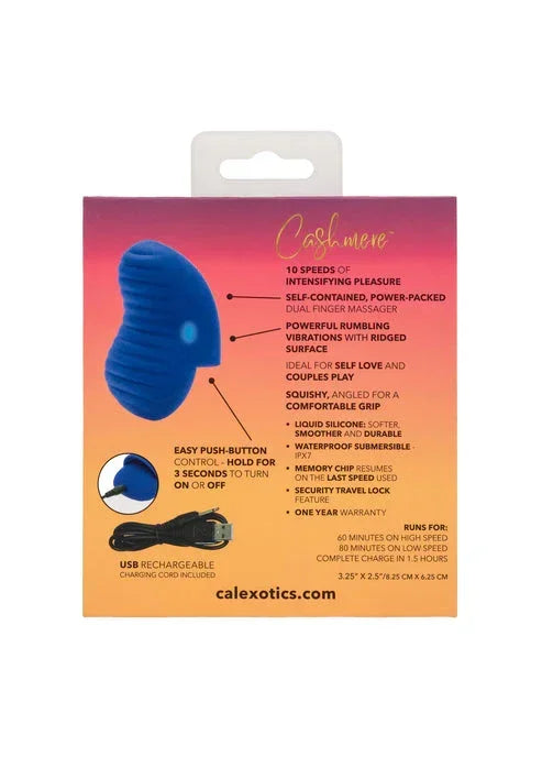 Bestel: Dual Finger Massager by CalExotics - bij Happytoys.nl, happytoys.be, Happytoys.ae: erotische sex webshop | liever Happy dan Easy ⭐⭐⭐⭐⭐