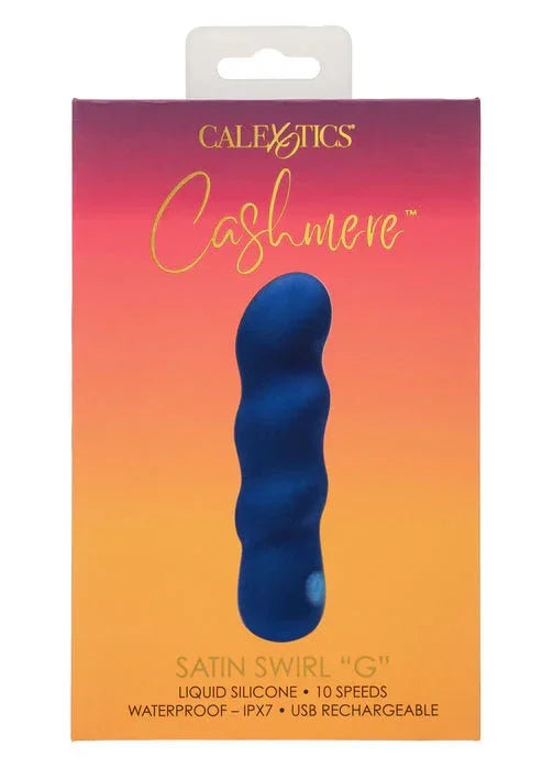 Satin Swirl G Vibrator by CalExotics - Happytoys Sexshop: online sex shop for Feeling Happy & Easy 😊 - Discreet geleverd