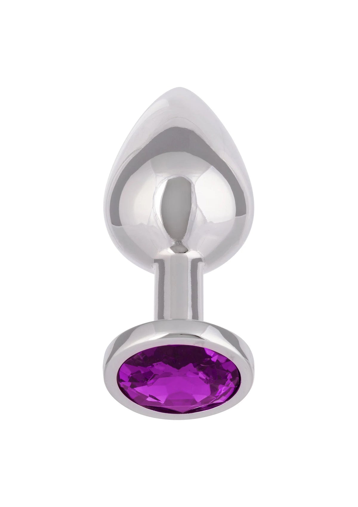 Bestel: Jewel Large Amethyst Plug by CalExotics - bij Happytoys.nl, happytoys.be, Happytoys.ae: erotische sex webshop | liever Happy dan Easy βββββ - Default Title - 16513 - PURPLE