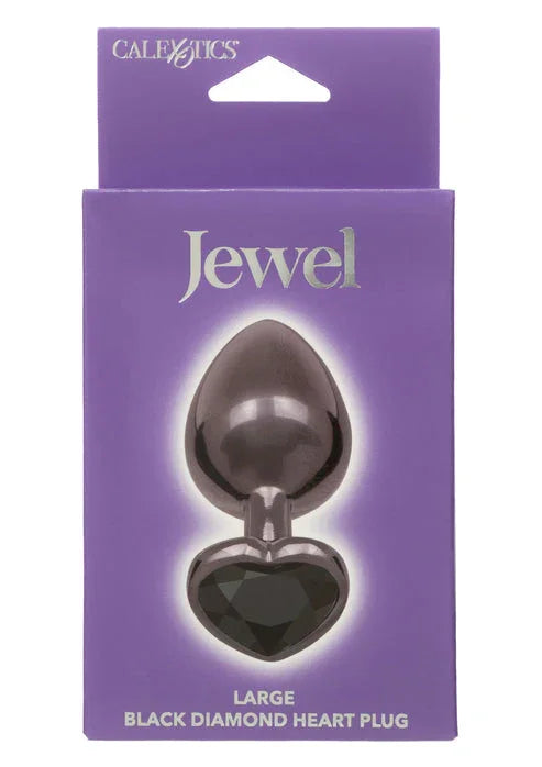 Diamond Heart Plug Large by CalExotics - Happytoys Sexshop: online sex shop for Feeling Happy & Easy 😊 - Discreet geleverd