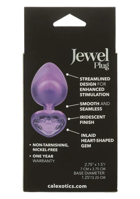 Bestel: Diamond Heart Plug Large by CalExotics - bij Happytoys.nl, happytoys.be, Happytoys.ae: erotische sex webshop | liever Happy dan Easy ⭐⭐⭐⭐⭐