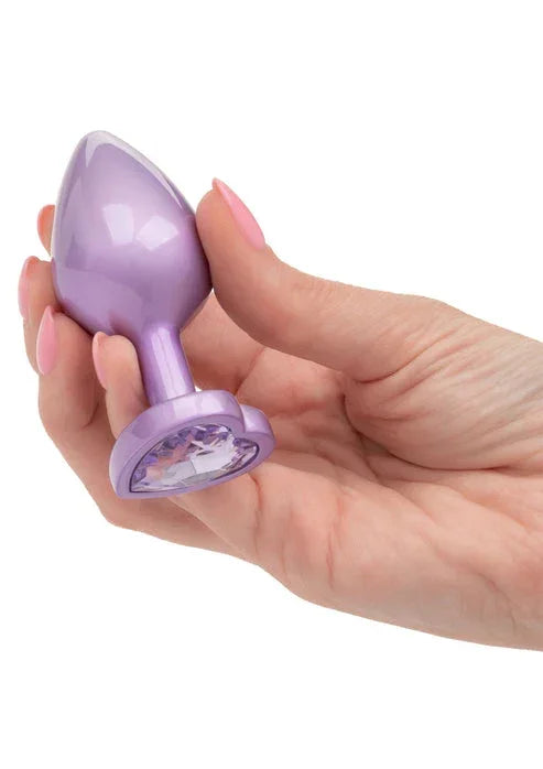 Bestel: Diamond Heart Plug Large by CalExotics - bij Happytoys.nl, happytoys.be, Happytoys.ae: erotische sex webshop | liever Happy dan Easy ⭐⭐⭐⭐⭐