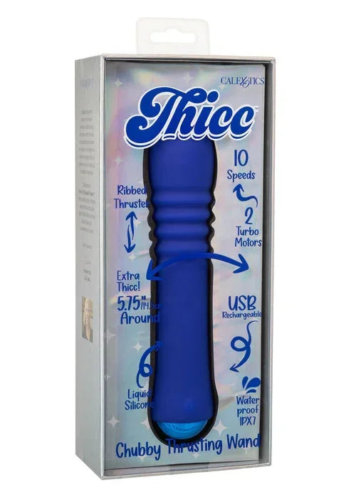 Bestel: Thicc Chubby Thrusting Wand by CalExotics - bij Happytoys.nl, happytoys.be, Happytoys.ae: erotische sex webshop | liever Happy dan Easy ⭐⭐⭐⭐⭐