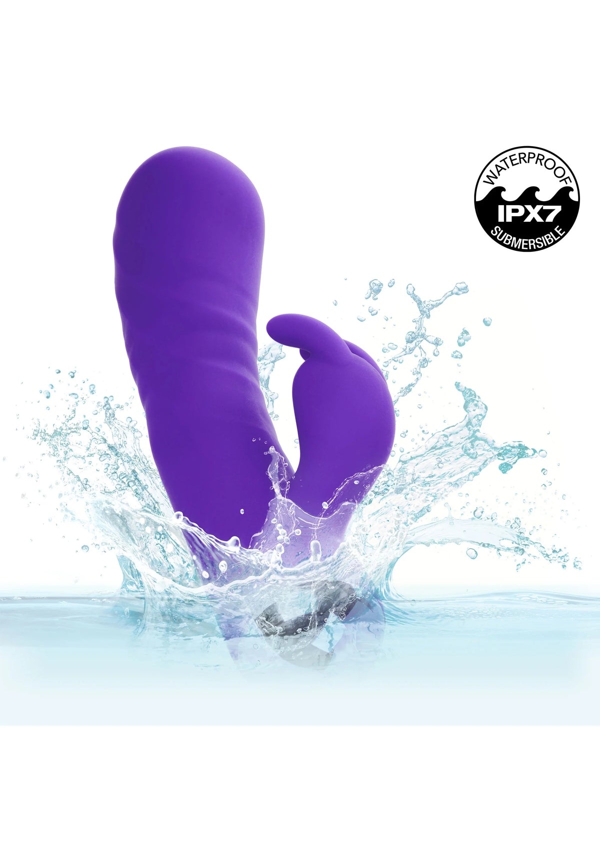 Bestel: Thicc Chubby Deep Thrust Bunny by CalExotics Enchanted - bij Happytoys.nl, happytoys.be, Happytoys.ae: erotische sex webshop | liever Happy dan Easy ⭐⭐⭐⭐⭐