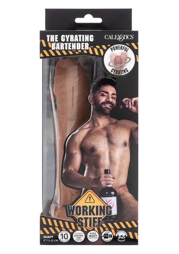 Bestel: The Gyrating Bartender by CalExotics Working Stiff - bij Happytoys.nl, happytoys.be, Happytoys.ae: erotische sex webshop | liever Happy dan Easy ⭐⭐⭐⭐⭐
